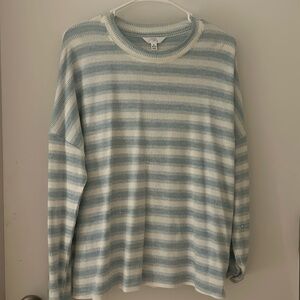 Long sleeve striped shirt